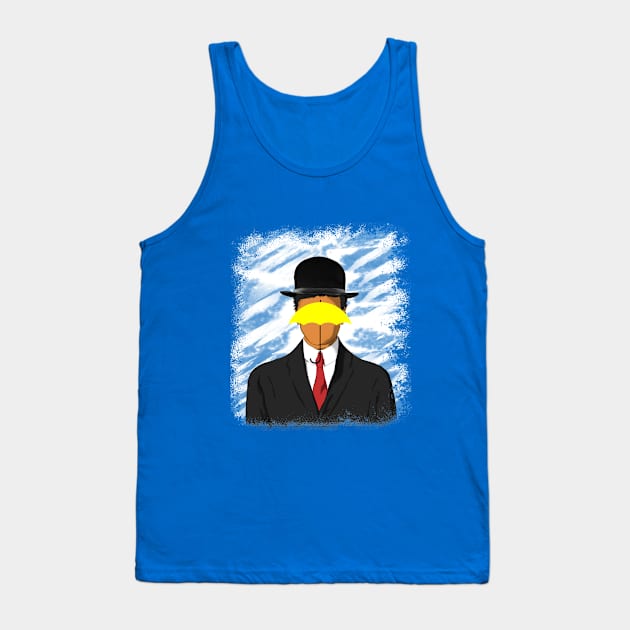 Son of Yellow Umbrella Tank Top by Uwaki